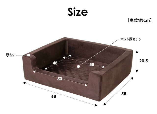 ペット用品 犬 犬用ベッド ペット用ベッド 高反発 高反発マットレス カドラー Lサイズの通販はau Pay マーケット ライブイット Au Pay マーケット店