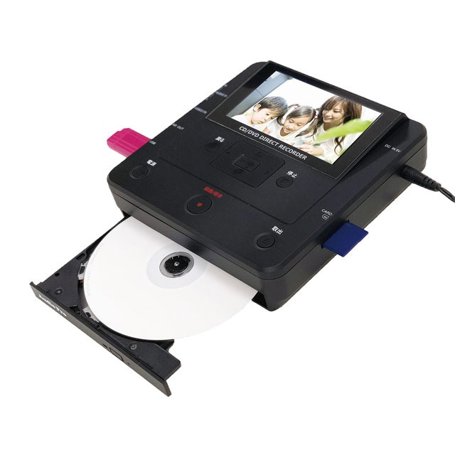 パソコン要らず　CD/DVD録画・録音かんたん録右ェ門 パソコン要らず CD/DVD録画・録音かんたん録右ェ門 DMR-0720