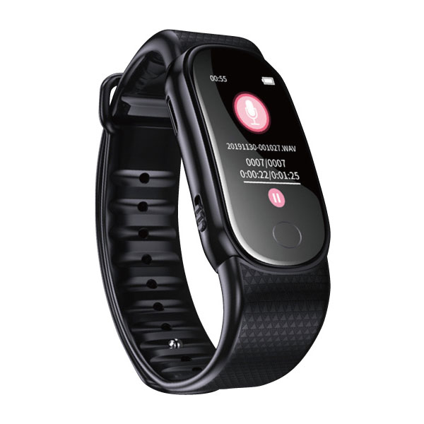 腕時計型ボイスレコーダー 録音機 ボイスレコーダー 腕時計型 歩数計 高齢者 腕 腕時計 6,240円