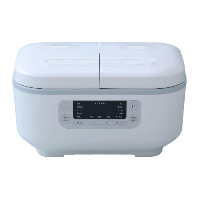 炊飯器 多機能炊飯器 ダブルクック 一度に最大4種の調理 マルチクッカー カレー スープ 蒸し料理 煮込み料理 時短調理 送料無料