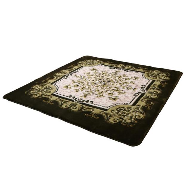 掘りごたつ カーペット ラグ 200×250cm 洗える カービンク加工 堀こたつ用カーペット ウレタン入り 裏面不織布貼り 送料無料_6