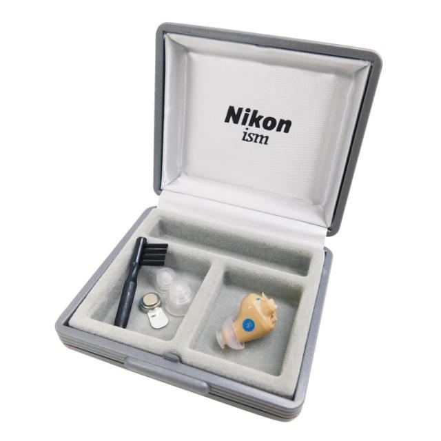 ニコン・エシロール デジタル耳あな型補聴器 日本製 1個 安心パック保証付き