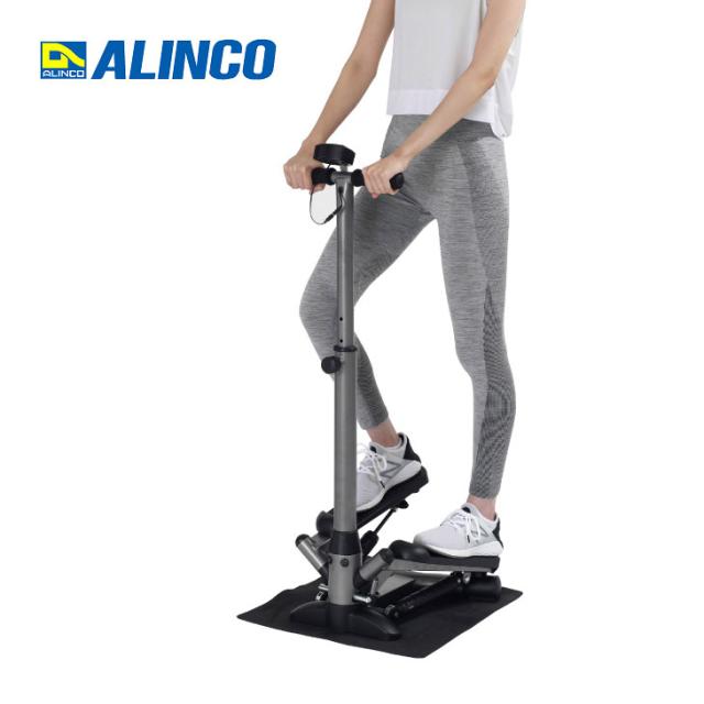 ステップマシン ステッパー ハンドル付き ダイエット 足踏み 運動 ペダル トレーニング エクササイズ フィットネスマシン ステップ運動 有酸素運動 送料無料