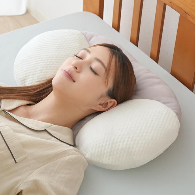 枕 まくら 快眠五つ星まくら ピロー リバーシブル カバー付き 睡眠健康指導士監修 高さ調節可能 送料無料