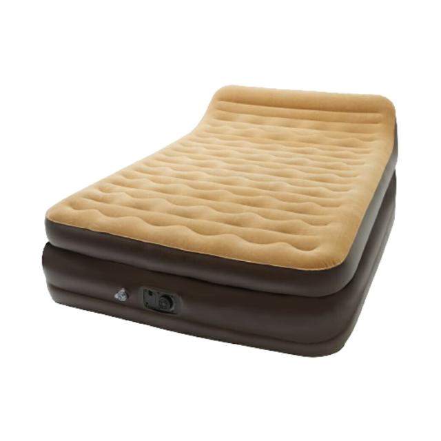 エアーベッド ワイドサイズ 電動 ハイタイプ 背もたれ付き エアベッド