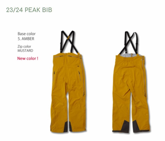 23-24 P.RHYTHM プリズム PEAK BIB PANTS ピーク ビブ パンツ 23-24 P.RHYTHM プリズム PEAK BIB PANTS ピーク ビブ パンツ
