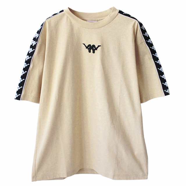 メンズ Kappa カッパ Tシャツ 半袖 トップス クルーネック コットン 綿