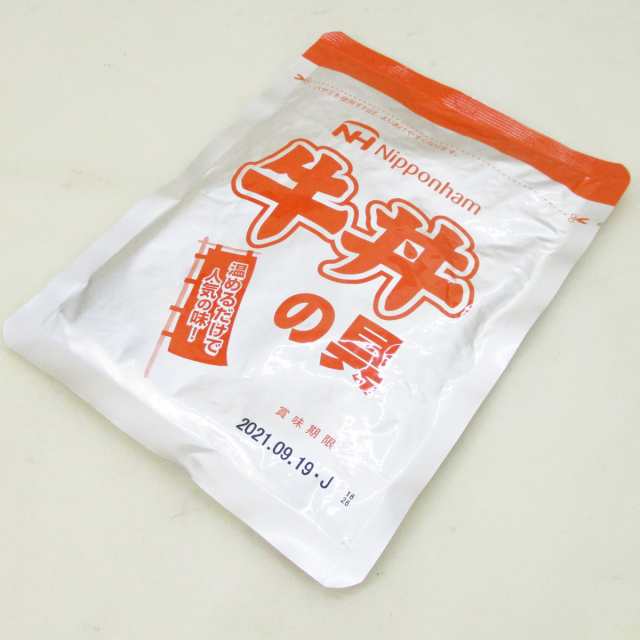 送料無料メール便 牛丼の具 レトルト食品 どんぶり繁盛 日本ハムｘ４食セット/卸　ポイント消化