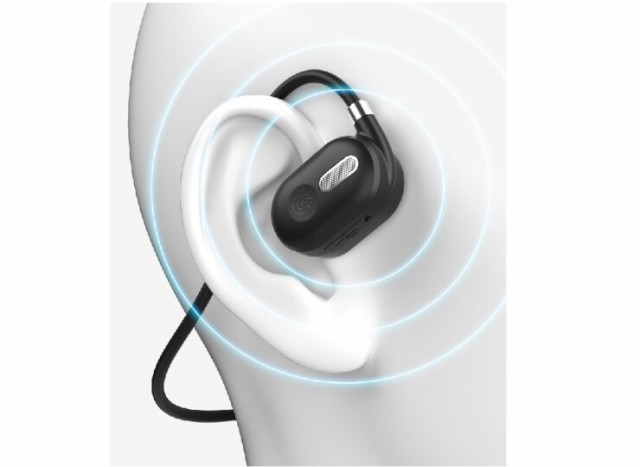 ワイヤレスイヤホン Bluetoothイヤホン 空気伝導 V5.3+EDR Lazos L-TWS