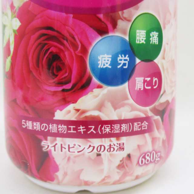 薬用入浴剤 日本製 露天/ROTEN ローズの香り 680gｘ５個セット/卸