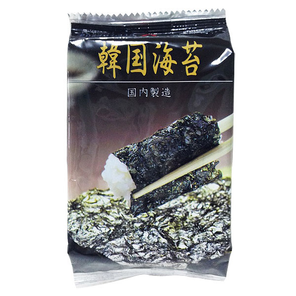 韓国海苔　8切りｘ6枚　ｘ60袋（国内加工）