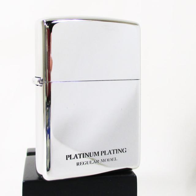 ジッポー #20-PLAT アンミックス プラチナプレーティング&amp;ギフトボックスセット（オイル＋フリント+BOX）_5