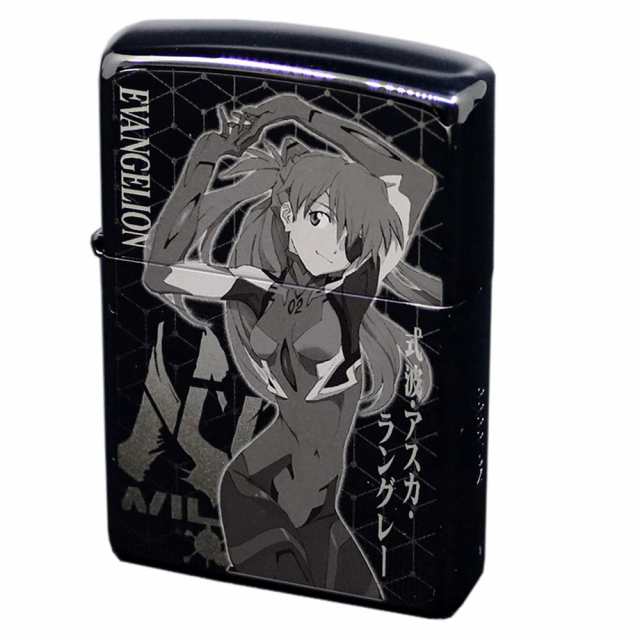 ZIPPO ジッポー エヴァンゲリオン エヴァンゲリヲン アスカ ブラックチタンコート