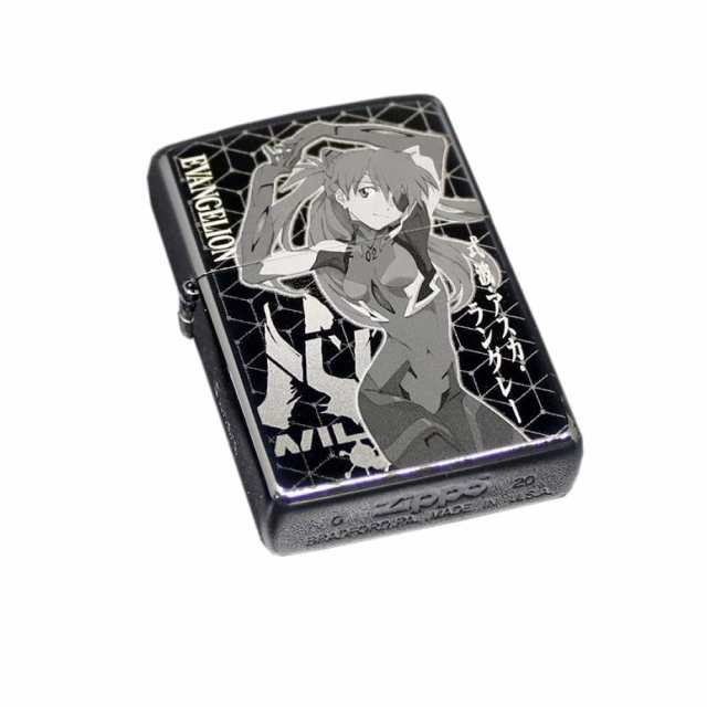 zippo エヴァンゲリオン アスカ ラングレーブラックチタン2020年製限定品