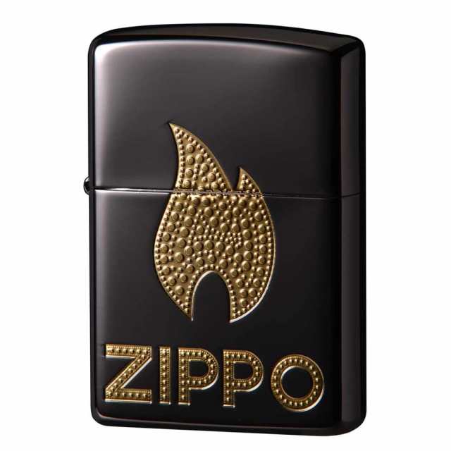 ZIPPO ジッポー オイルライター ゴールド ロゴ 2BKG-Z/2632/送料無料