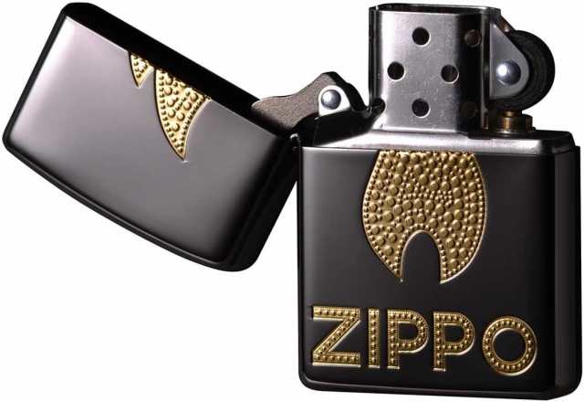 ZIPPO ジッポー オイルライター ゴールド ロゴ 2BKG-Z/2632/送料無料