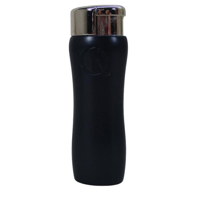 送料無料　ターボライター Cue キュー 注入式 バーナーフレーム ネコデザインマーク入り 軽い着火 ２年保証 ツインライトｘ１２本セット/卸 お色お任せの通販は 7,843円