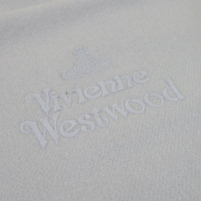 送料無料 マフラー ヴィヴィアンウエストウッド 30x180cm ライトグレー