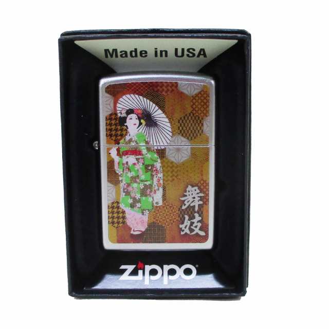 ジッポー オイルライター USA Zippo 和柄シリーズ 舞妓 SP-KE＆ギフトボックスセット（オイル＋フリント+BOX）の通販はau PAY  マーケット - cosmic phase | au PAY マーケット－通販サイト