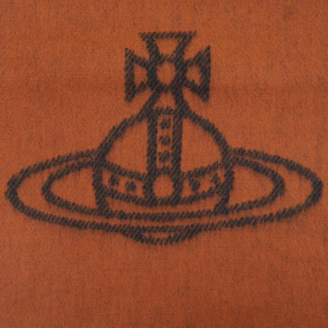 マフラー ヴィヴィアンウエストウッド 約25×185ｃｍ 24-81030006-W00ZH-C409/TERRACOTTA/7353