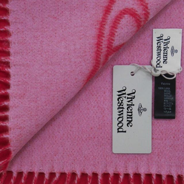 マフラー ヴィヴィアンウエストウッド 約25×185ｃｍ 24-81030006-W00ZH-H401/RED/7360