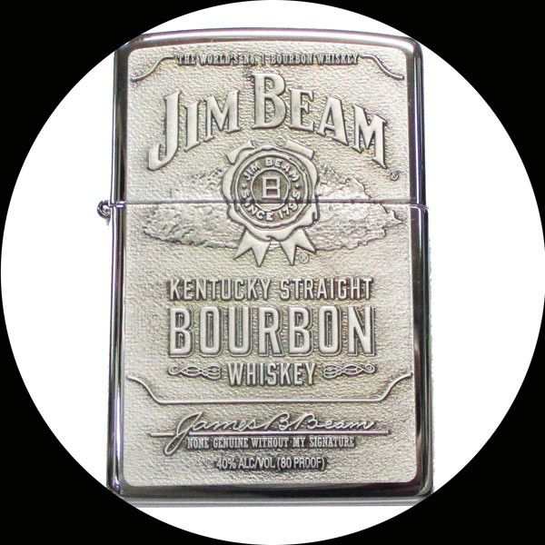 ジッポー Zippo/USA/JIM BEAM 250JB,928 ジムビーム バーボン