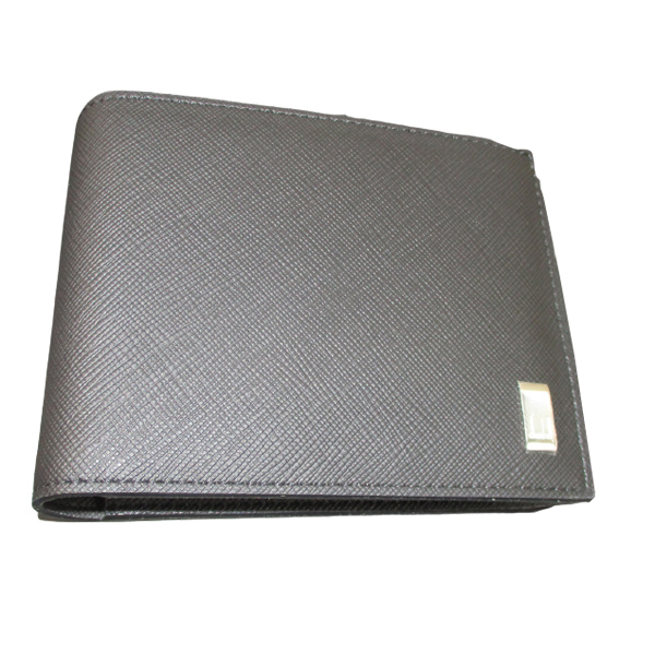 送料無料 サイフ 小銭入れ付き2つ折り財布 ダンヒル dunhill 22R2P10PS001R プレーン