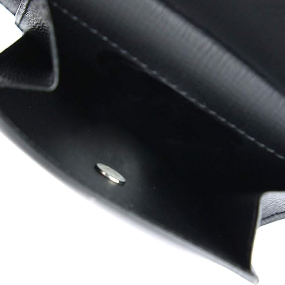 ダンヒル 2つ折り財布 小銭入れ付き カドガン L2AC32A ブラック DUNHILL CADOGAN_9