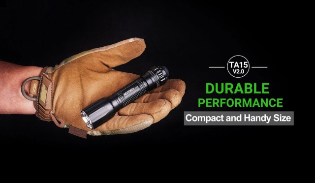 懐中電灯 フラッシュライト TA15 V2.0 FLASH LIGHT USBケーブル