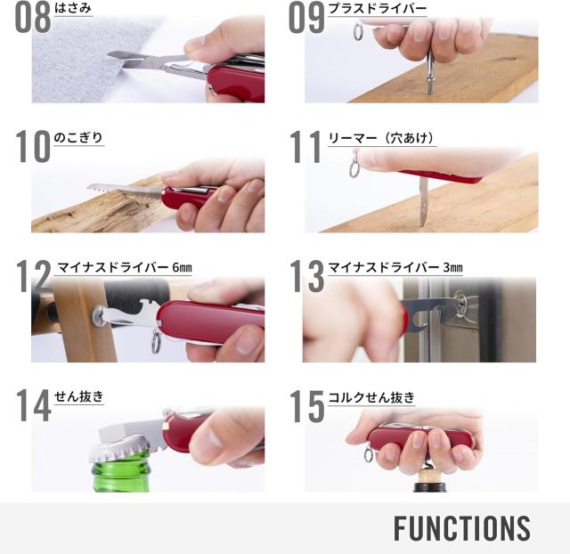 送料無料 ビクトリノックス エマージェンシーツールハントマンライト 1.7915.808-X1 日本正規品