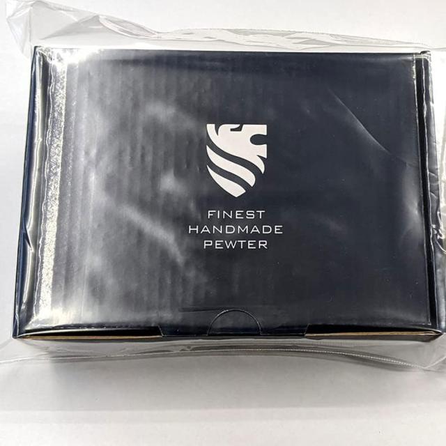 送料無料 フラスコ ピューター製 ジョウゴ付 4.0oz 英国ピンダーブロス社 ハンマード SP002 A154-1002/6-60606-61/3744_3