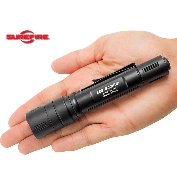 送料無料 懐中電灯 SUREFIRE EB2 Backup LEDフラッシュライト クリック