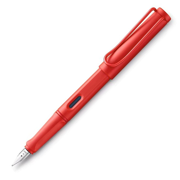 送料無料 万年筆 ラミー LAMY EF 極細字 サファリ ストロベリー L20SB-EF 両用式 限定色 正規輸入品/6218の通販は