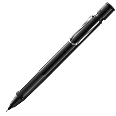 ラミー ペンシル（0.5mm）サファリ シャープペンシル シャーペン シャイニーブラック（L119BK）