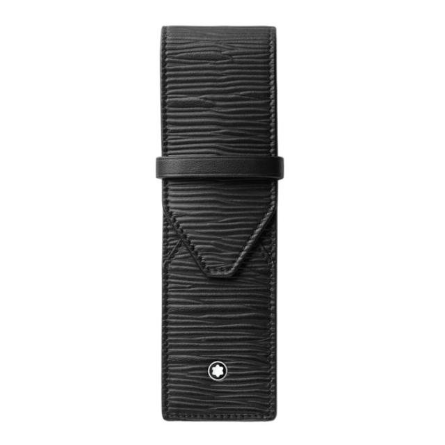 モンブラン ペンケース ペンポーチ 4810 ウエストサイド ブルー 1本用