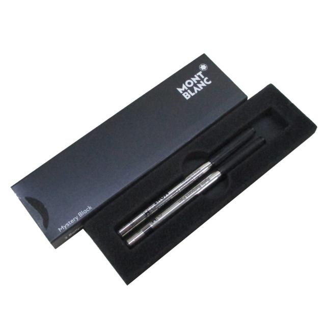 モンブラン ボールペン リフィル（M） ミステリーブラック セット まとめ売り Amazon | MONTBLANC モンブラン ボールペン リフィル F(細字) 2