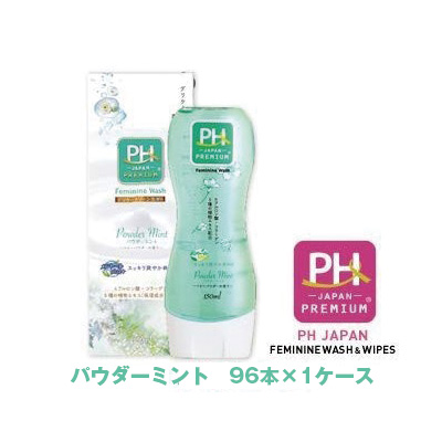 ●オアシスPH JAPAN PREMIUM (ピーエイチジャパンプレミアム) フェミニンウォッシュ パウダーミント ×96本（1ケース）送料無料 01847