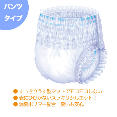 ●東陽特紙 マーヤはくパンツ うす型 下着感覚 Ｌサイズ 20枚×6パック（3070237）送料無料 72402_2