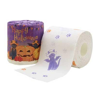先行販売 7月より順次発送 送料無料 イトマン 21 ハロウィン Happy Halloween 1ロール トイレットペーパー 27 5m ダブル 60の通販はau Pay マーケット 京都のちょっとセレブなお店 Au Pay マーケット店