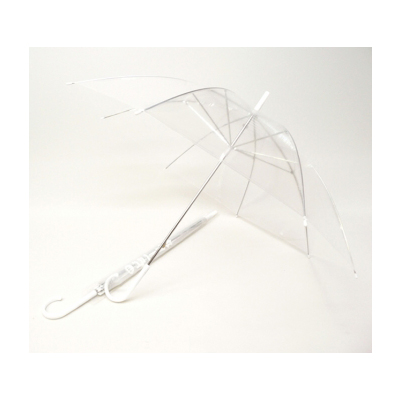 ●501 50ｃｍ ビニール傘 透明 60本 送料無料 05079