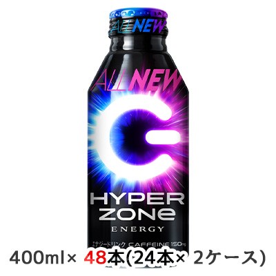 取寄] サントリー HYPER ZONe ENERGY CPシール付 400ml ボトル缶 48本