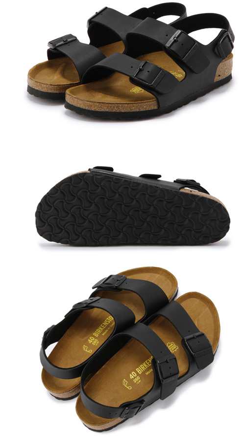 ビルケンシュトック Birkenstock ミラノ Milano メンズ レディース サンダル ブラック 黒 幅広 レギュラーの通販はau Pay マーケット Parade ワシントン靴店