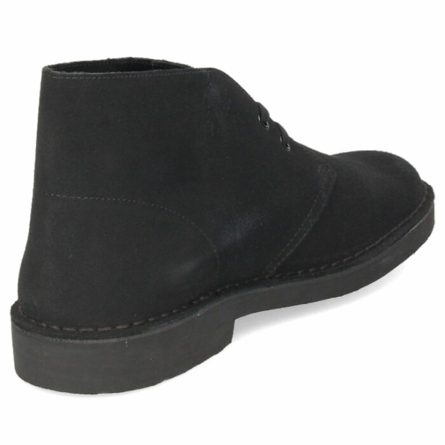 靴/シューズ【CLARKS デザートブーツ2】 クラークス  26155499 BLACK SUEDE ブラックスエード メンズブーツ 【靴幅 M/ミディアム】