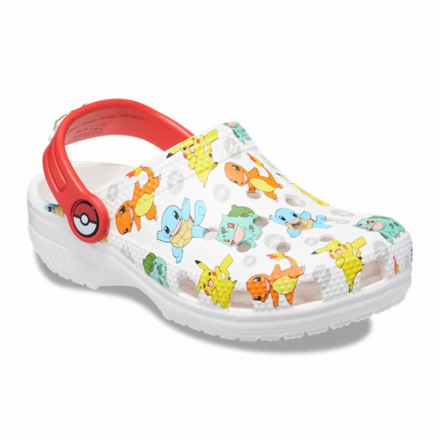 crocs クロックス サンダル キッズ ベビー classic pokemon clog t