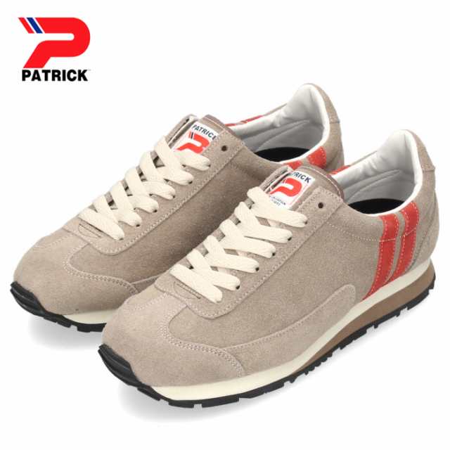 パトリック スニーカー レディース メンズ ボストン PATRICK BOSTONSUN MOCA 504573 モカ グレー 日本製 本革 レザー 靴 シューズの通販は