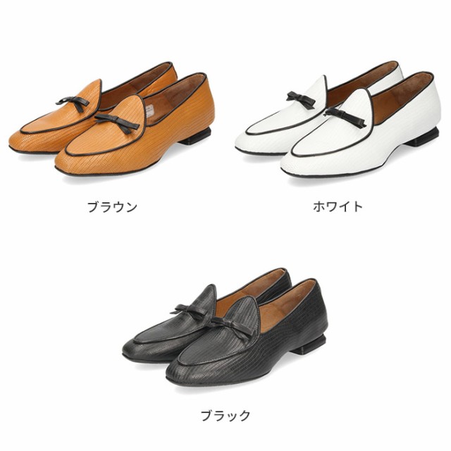 SAYA サヤ 靴 ローファー リボン ローヒール フラットシューズ