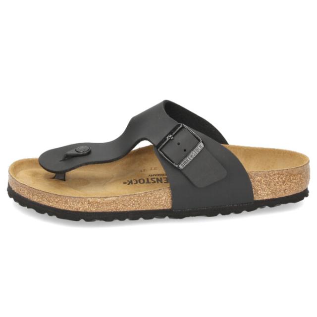 BIRKENSTOCK ビルケンシュトック サンダル メンズ RAMSES ラムゼス Birko-Flor  44791 黒いこと 広広としたはね除ける トングサンダル