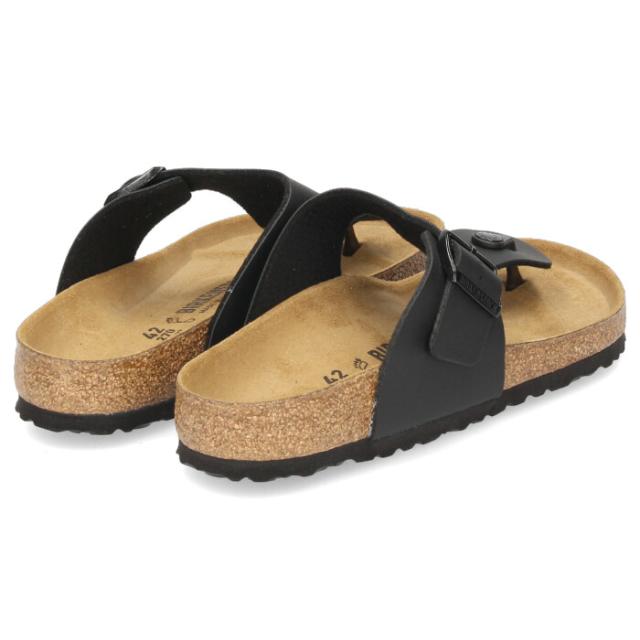 BIRKENSTOCK ビルケンシュトック サンダル メンズ RAMSES ラムゼス Birko-Flor  44791 黒いこと 広広としたはね除ける トングサンダル