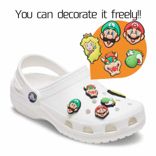 crocs クロックス ジビッツ マリオ カスタマイズ アクセサリー JIBBITZ