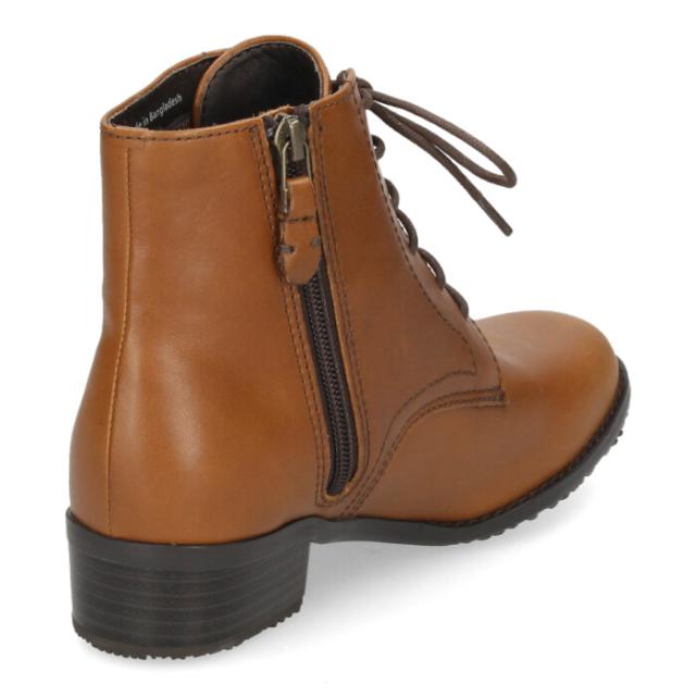 ブーツ レディース レースアップブーツ 本革 ブラック ブラウン トープ 9104 ショートブーツ ローヒール 靴 Sena Moon Plus+_9